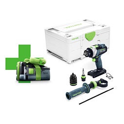 Aku příklepový vrtací šroubovák Festool TPC 18/4 I-Basic-5.0 (577053)