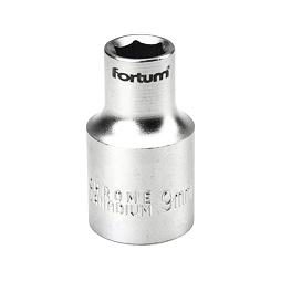 Hlavice nástrčná Fortum 1/2", 9mm, L 38mm (4700409)