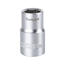 Hlavice nástrčná Fortum 1/2", 13mm, L 38mm (4700413)