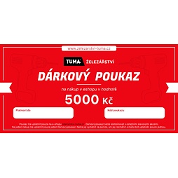 Dárkový poukaz - 5000 Kč