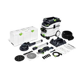 SET Festool Bruska LHS 2 225 EQI-Plus + vysavač CTL 36 PLANEX + držák WHR-CT LHS 2