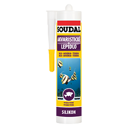 Akvaristické lepidlo Soudal, 280ml, transparentní