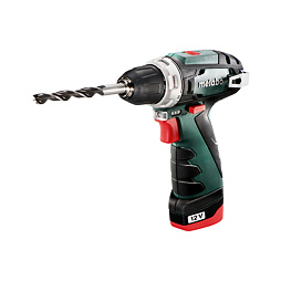 Aku vrtací šroubovák Metabo PowerMaxx BS Basic 2x2,0 Ah (600984500)