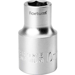 Hlavice nástrčná Fortum 1/2", 10mm, L 38mm (4700410)