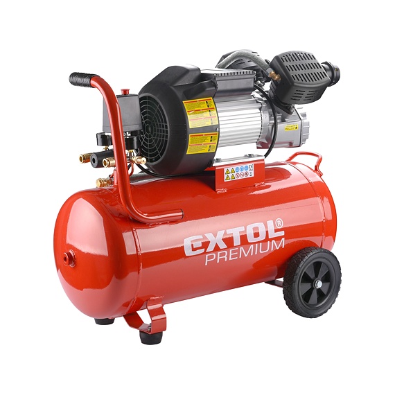 Kompresor olejový Extol Premium, 2200W, 50l (8895320)